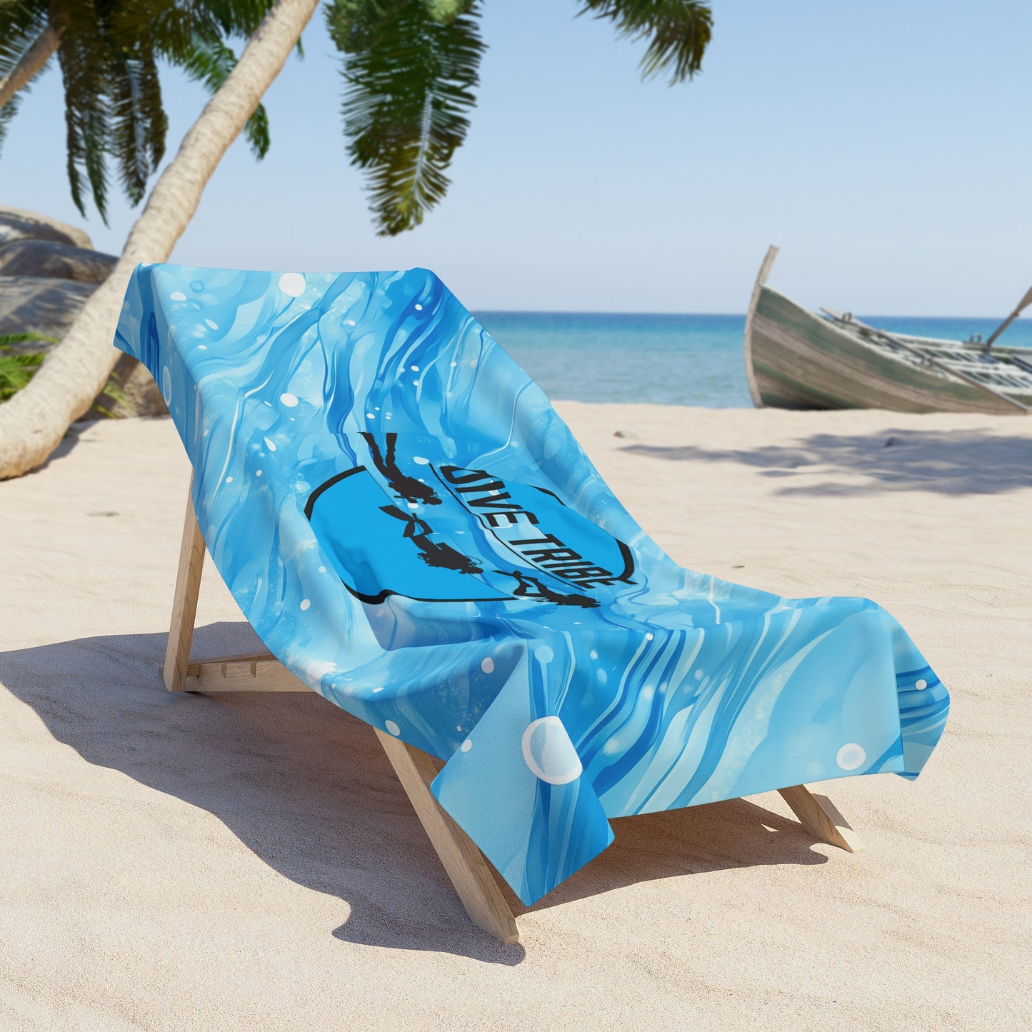 Dive Tribe - Scuba Diving Themed Beach Towel
