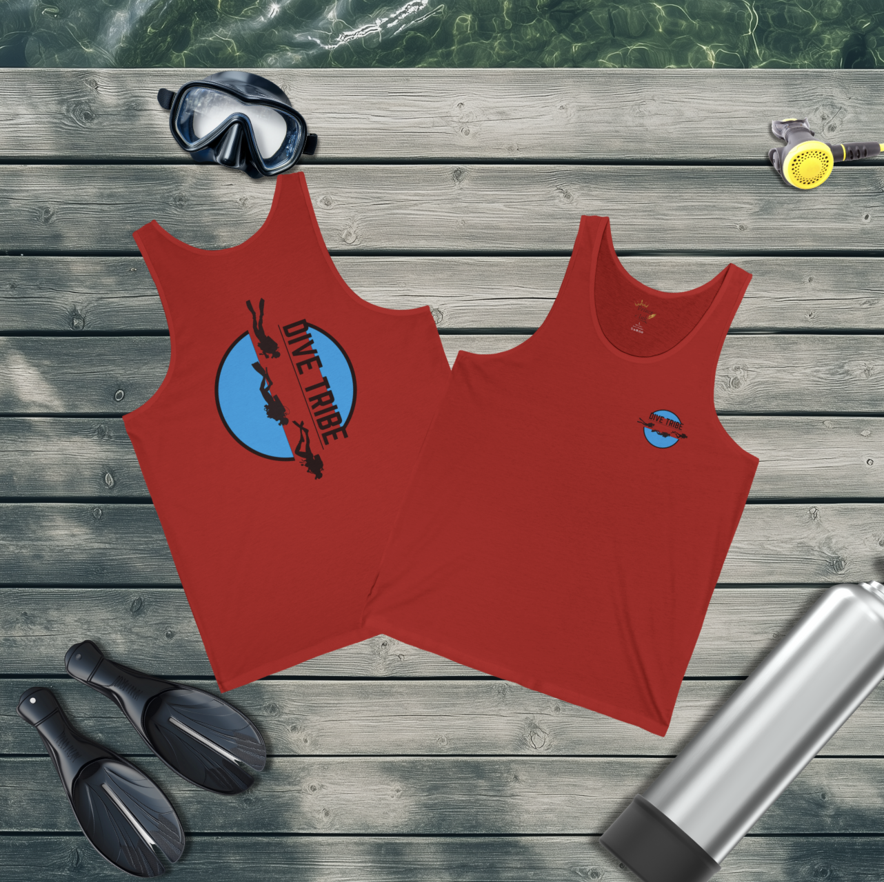 Dive Tribe - Scuba Diving Themed Unisex Tank Top