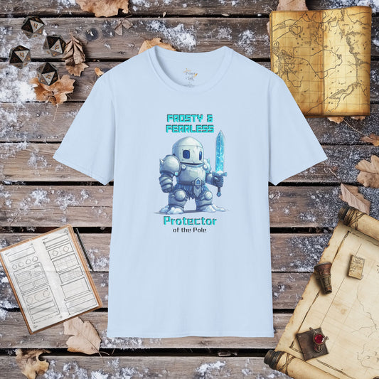 Frosty & Fearless - Protector of the Pole Fantasy Group Role-Playing Unisex Graphic T-Shirt