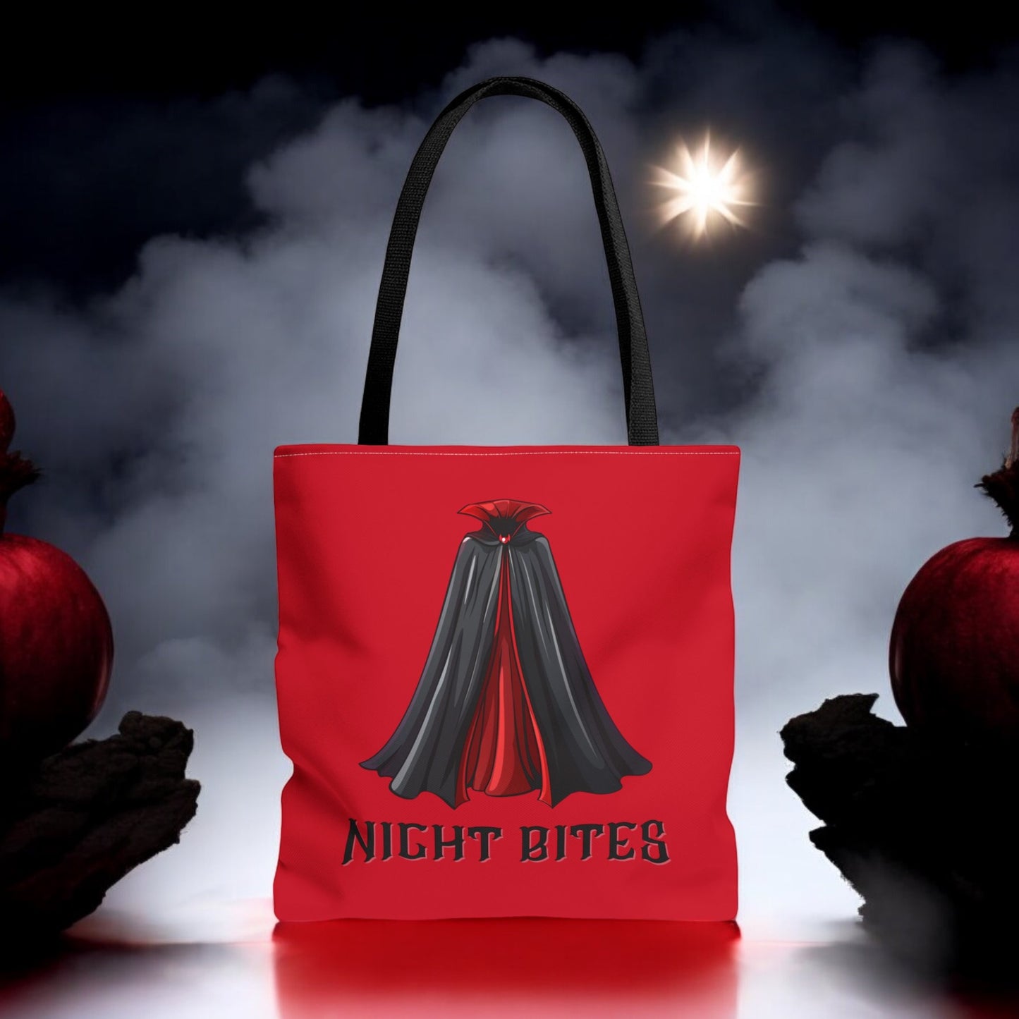 Copy of Spooky Vampire Night Bites Trick Or Treat Bag Dracula Cape Costume Treat Bag for Kids Halloween Costume Accessory Treat Bag for Vampire