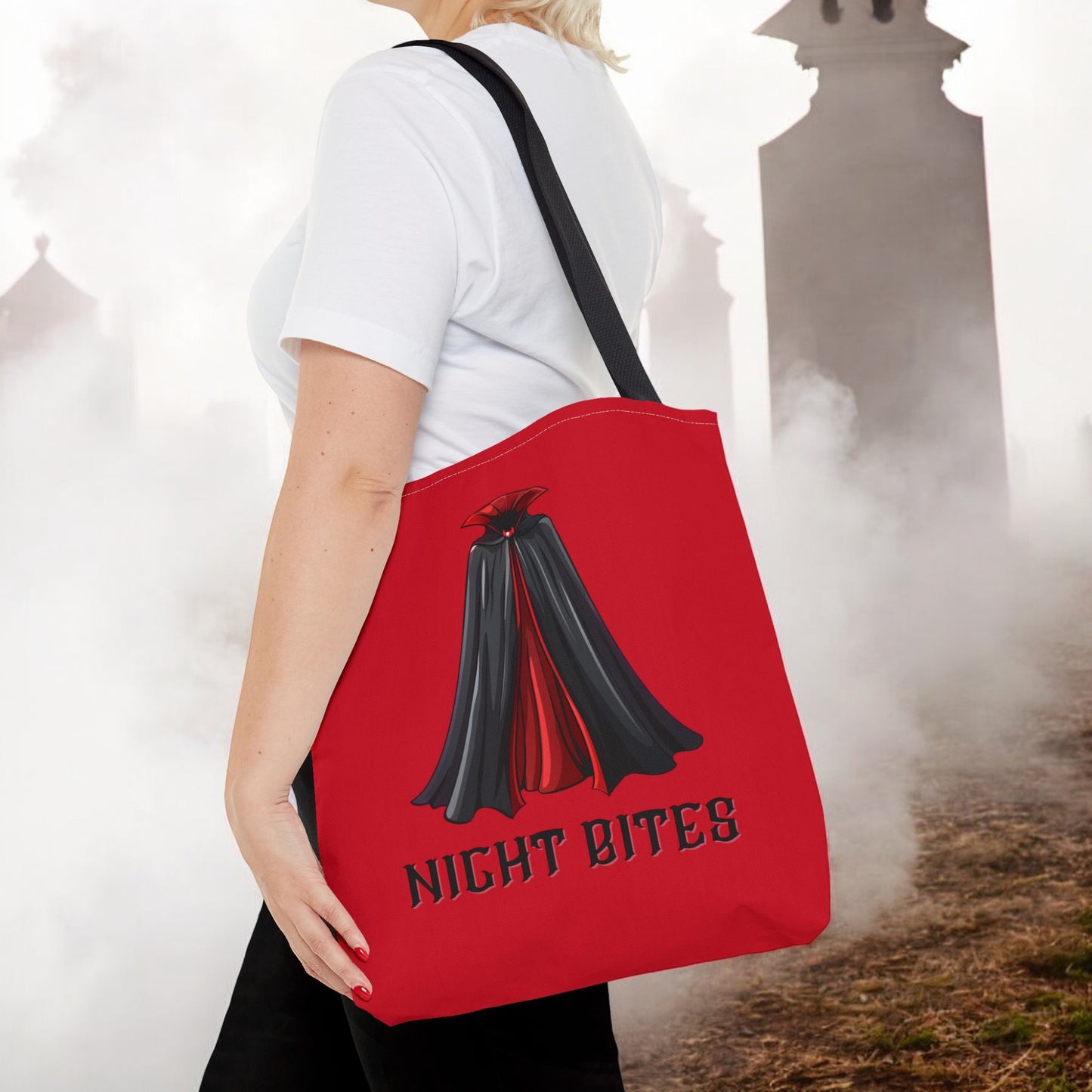 Copy of Spooky Vampire Night Bites Trick Or Treat Bag Dracula Cape Costume Treat Bag for Kids Halloween Costume Accessory Treat Bag for Vampire