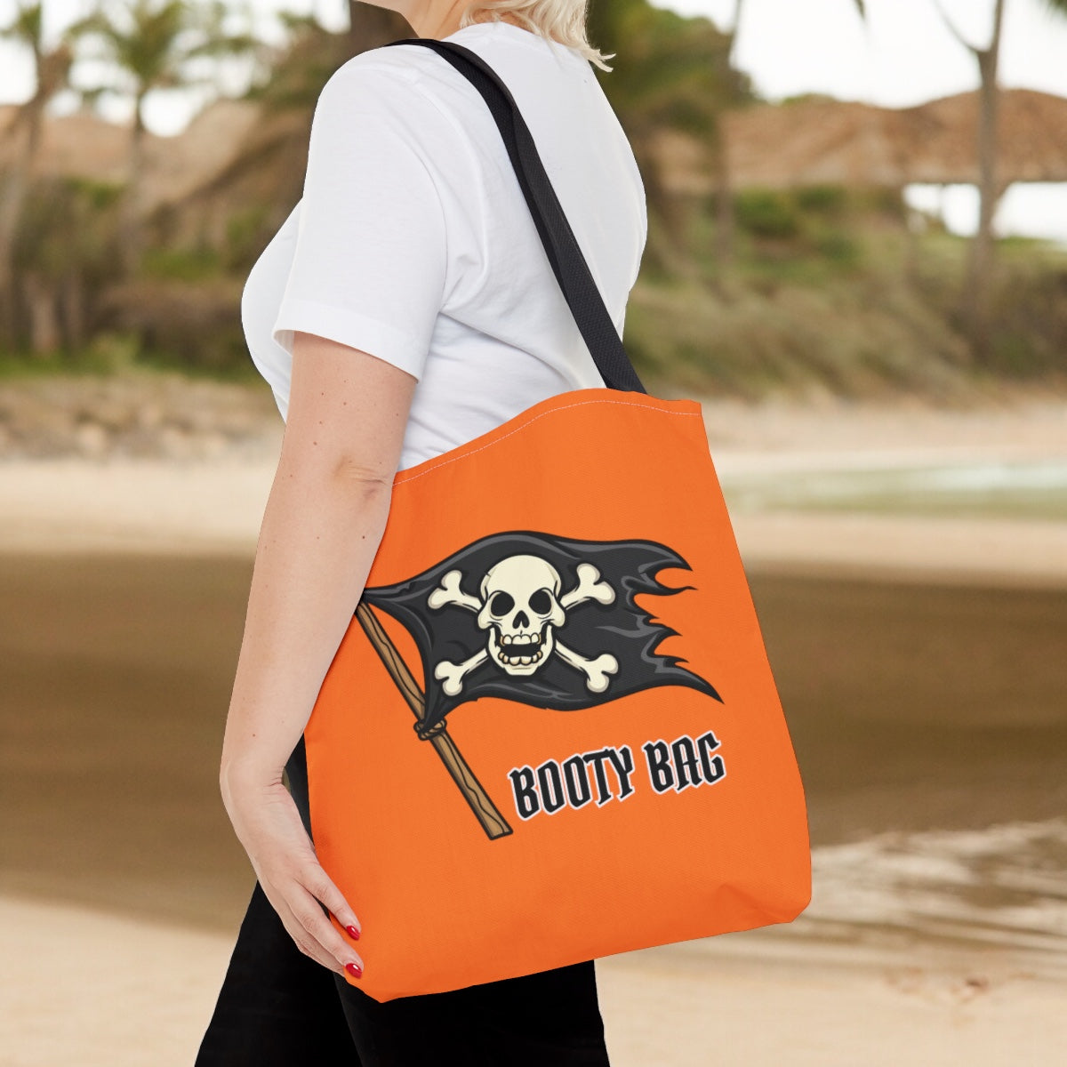 PIrate Carrying Tote, Halloween Trick or Treat Bag. Children's Tote Bag, Halloween Bag, Book Bag, Swim Bag, School Bag, Shopping Bag, Pirate