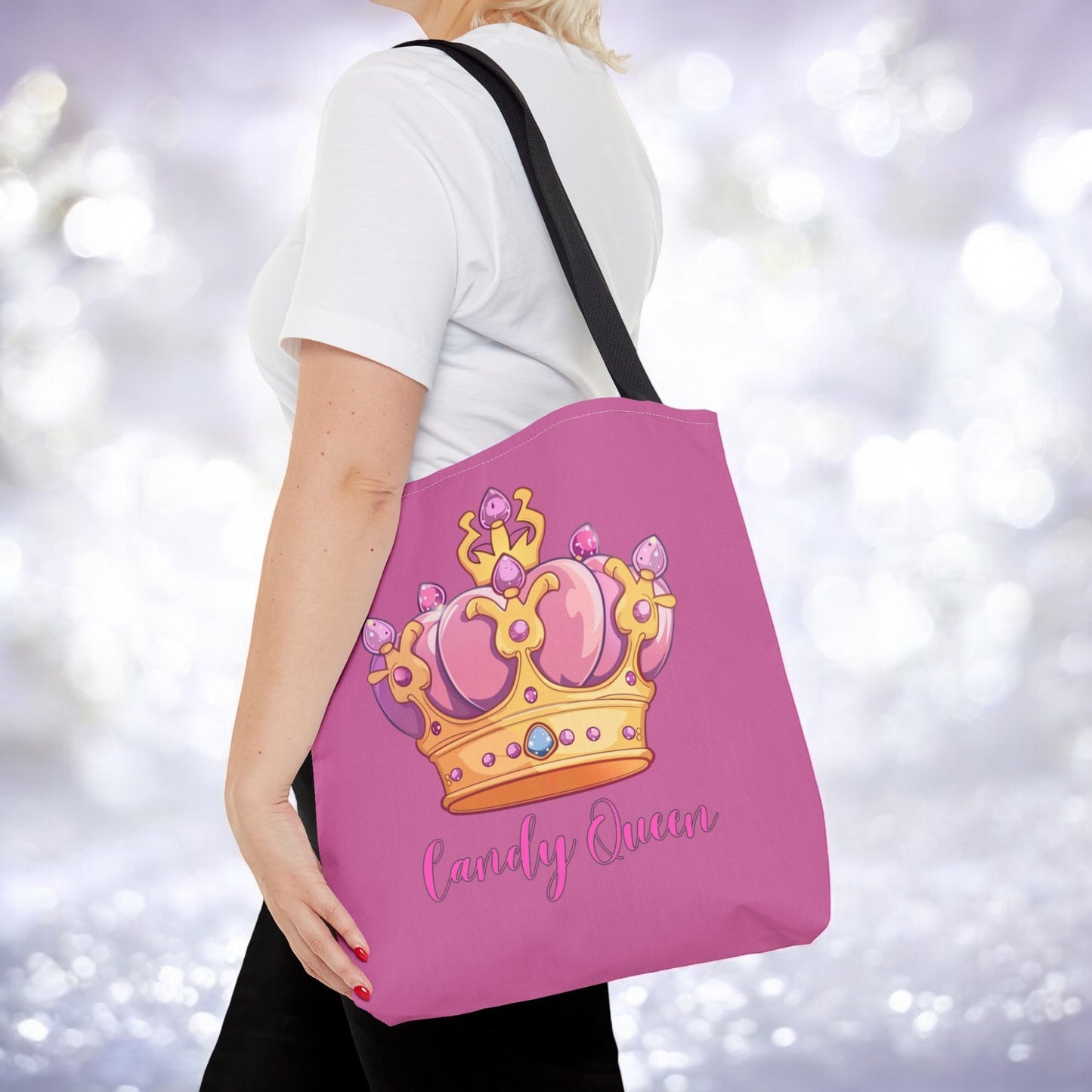 Candy Queen Trick-Or-Treat Bag Halloween Kids Trick or Treat Accessory for Children's Halloween Trick-or-treat bag