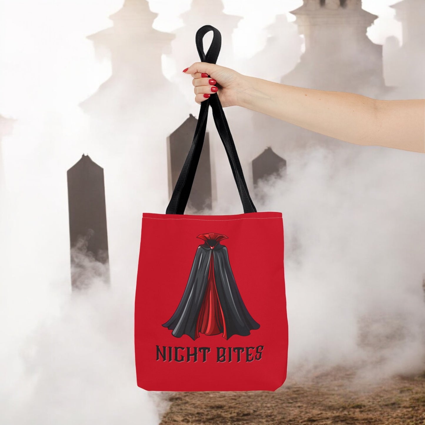 Copy of Spooky Vampire Night Bites Trick Or Treat Bag Dracula Cape Costume Treat Bag for Kids Halloween Costume Accessory Treat Bag for Vampire