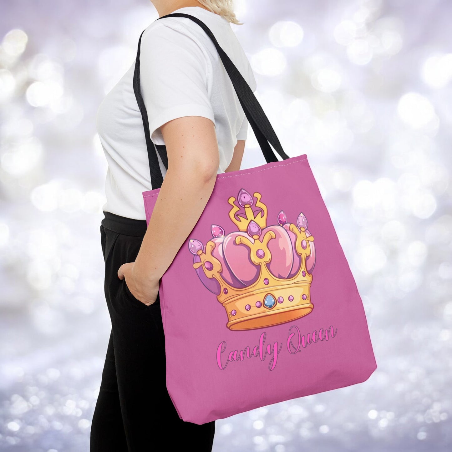 Candy Queen Trick-Or-Treat Bag Halloween Kids Trick or Treat Accessory for Children's Halloween Trick-or-treat bag