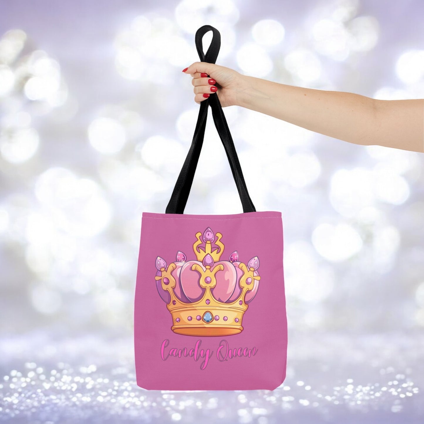 Candy Queen Trick-Or-Treat Bag Halloween Kids Trick or Treat Accessory for Children's Halloween Trick-or-treat bag