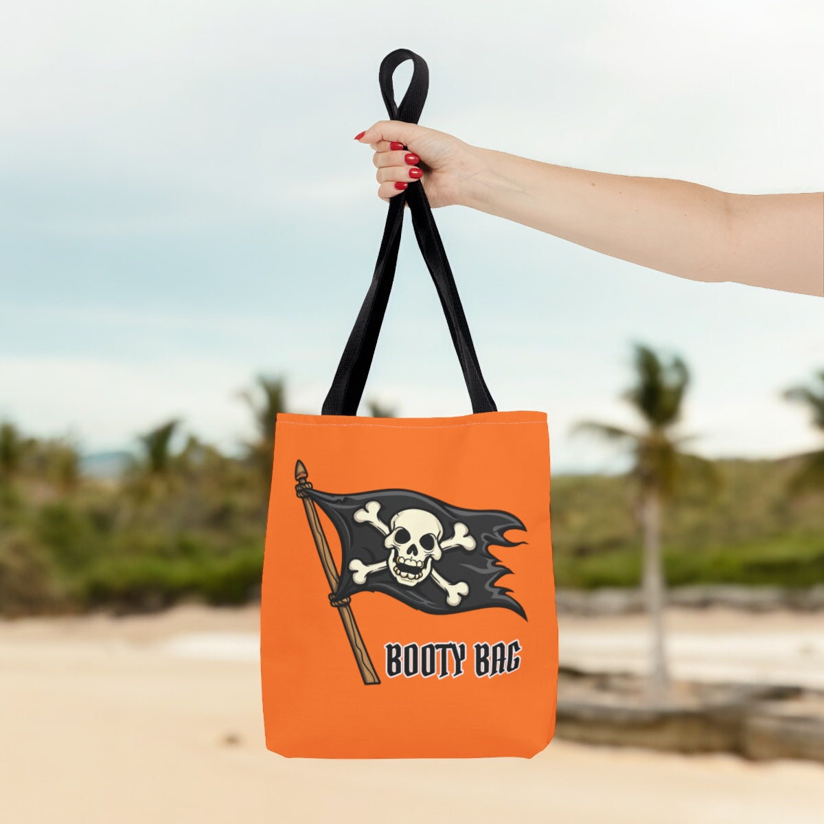 PIrate Carrying Tote, Halloween Trick or Treat Bag. Children's Tote Bag, Halloween Bag, Book Bag, Swim Bag, School Bag, Shopping Bag, Pirate